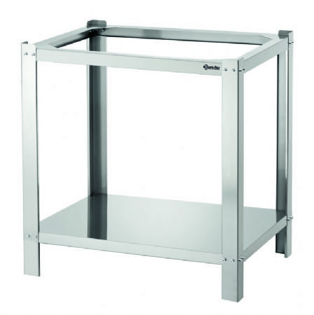 Soubassement inox pour four  pizza - 840x670x900 mm