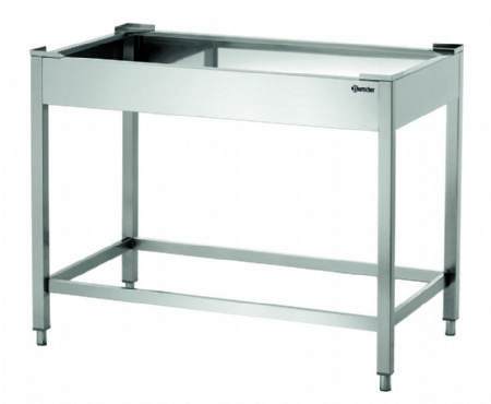 Soubassement inox pour four  pizza 2002101 - 1150x665x900 mm