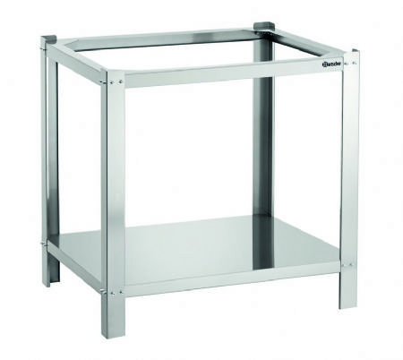 Soubassement inox pour four  pizza - 895x735x900 mm