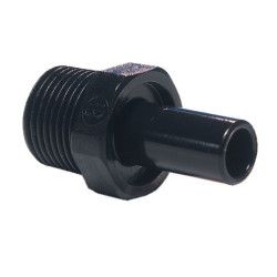 Raccord entre 12/17 3/8''M - queue 8mm M