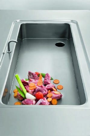 Sauteuse professionnelle triphas cuve 12 litres - 400x700x850 mm