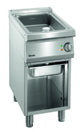 Sauteuse professionnelle triphas cuve 12 litres - 400x700x850 mm