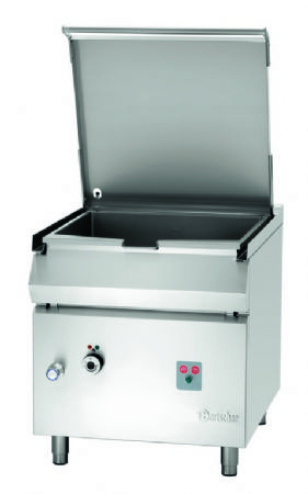 Sauteuse professionnelle triphase cuve 87 litres avec dispositif basculant lectrique - 800x900x900 mm