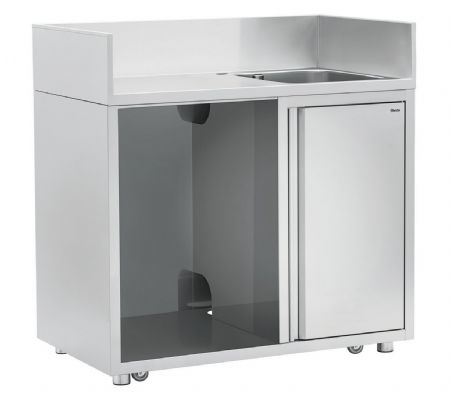 Station de lavage mobile sur pieds 57 L - 1190x700x1205 mm