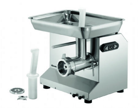 Hache-viande professionnel monophas inox - 200 kg/h 500x435x445 mm