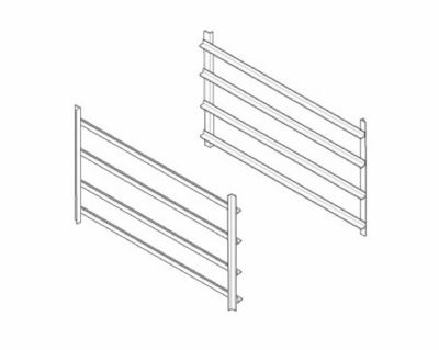 Jeu de glissires pour placard largeur 400 mm sauf pour les fourneaux - 399502