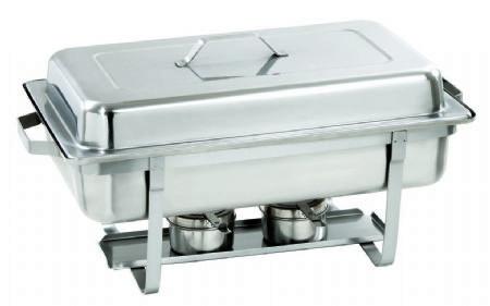 Chafing dish GN 1/1 chauffage au gel combustible 14 litres - prof 100 mm