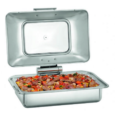 Chafing dish GN 1/1 plaque ncessaire - 8,5 litres580x420x205 mm