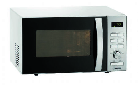 Micro-ondes inox  plateau tournant - 1950 W - 490x435x280 mm