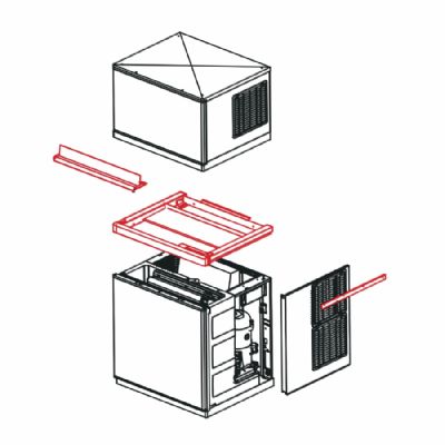 Kit pour empiler deux ttes de production  glaons cube 12g SMS