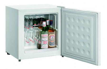 Mini conglateur blanc pour boissons avec 1 porte pleine - 475x450x500 mm