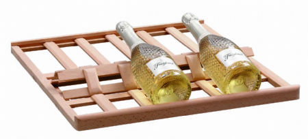 Prsentoir  vin en bois pin pour 6 bouteilles - angle 25