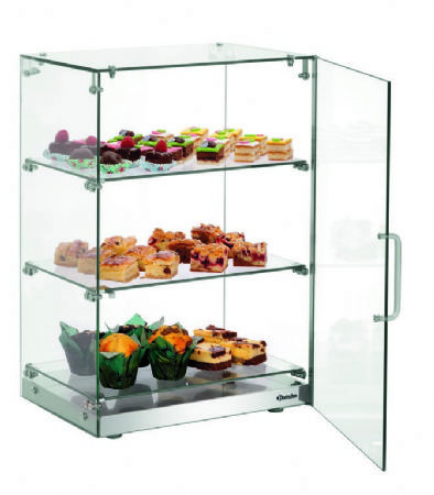 Vitrine de buffet ptisserie  3 niveaux - 405x335x620 mm