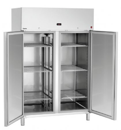 Armoire froide positive inox avec 2 portes  battant 1400 litres - 1320x855x2050 mm