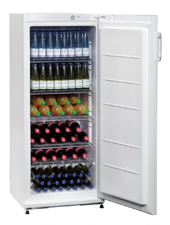 Armoire de stockage rfrigre pour boissons 1 porte pleine 270 L +0/+8 C - 600x620x1450 mm