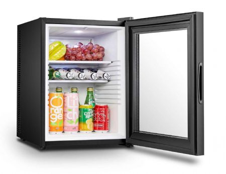 Minibar 40l porte vitre  405x443x545