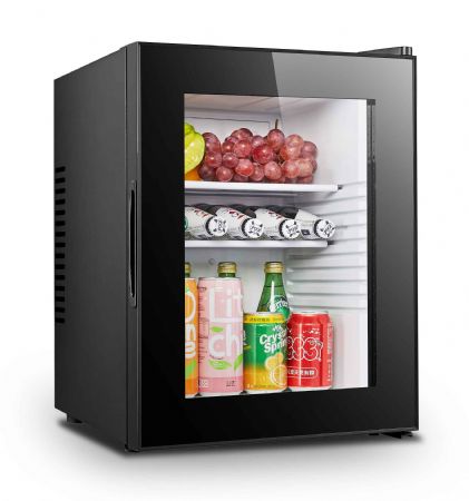 Minibar 40l porte vitre  405x443x545