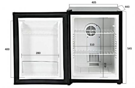 Minibar 40l 405x443x545