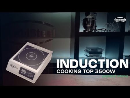 Plaque professionnelle a induction 3500w 340x440x117