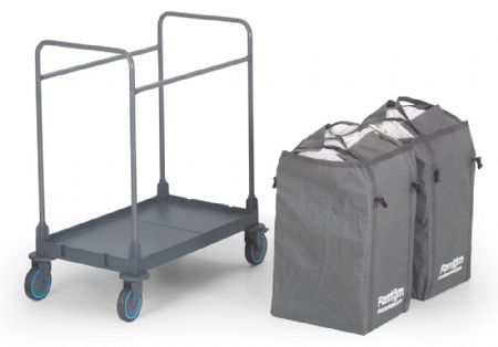 Chariot de transport  linge procart 62 910x530x1120