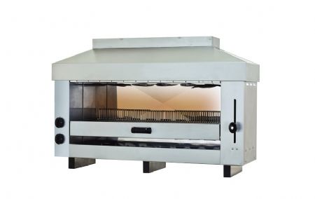 Salamandre  a gaz 2 zones de chauffage 650x500x720