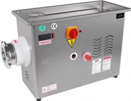 HACHOIR 22 AVEC TTE FIXE RFRIGRE - 450KG/H TRIPHASE - BOUCHERIE