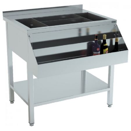 Table  cocktails pour cuisines professionnelles - 900x740x900 mm