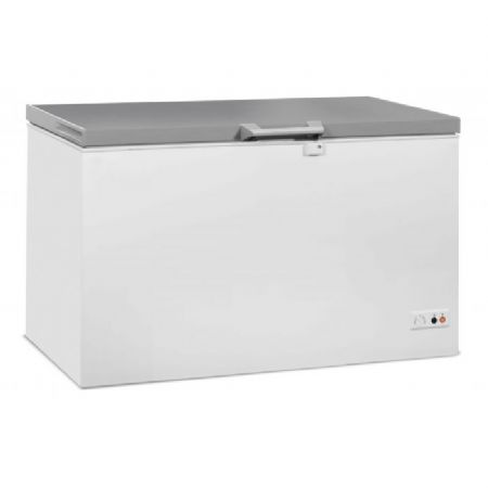 Conglateur bahut professionnel couvercle en inox 407 l 1316x743x840