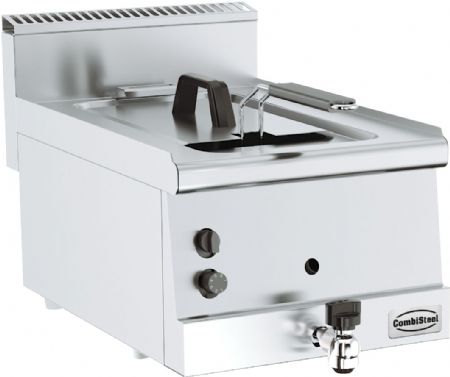 Friteuse professionnelle a gaz 1x8l 400x600x300