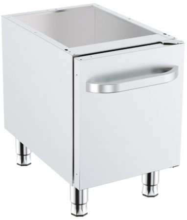 Soubassement pour cuisson avec porte 400x600x600