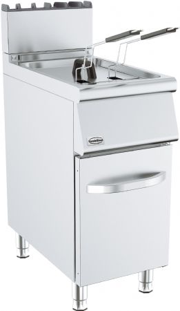 Friteuse professionnelle a gaz 1x15l 400x700x900