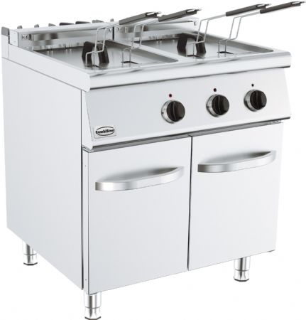 Friteuse professionnelle a electrique 2x18l 800x700x900