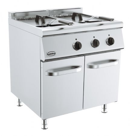 Friteuse professionnelle a electrique 2x10l 800x700x900