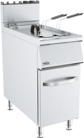 Friteuse professionnelle a gaz 1x19l 400x900x900