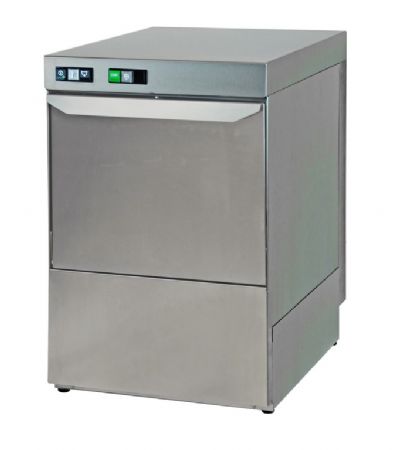 Lave-vaisselle professionnel chargement par l'avant 500-230 dp ddeavec pompe d'coulement et doseur  dtergent 572x630x814