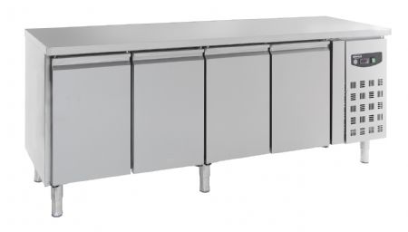 Table rfrigre professionnelle 4 portes 2230x600x860