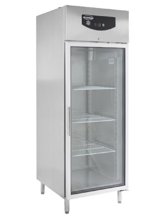 Conglateur en acier inox 1 porte vitre 740x830x2010