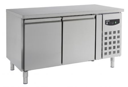 Table rfrigre professionnelle ptisserie 2 portes 1510x800x860