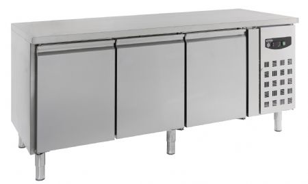 Table rfrigre professionnelle ptisserie 3 portes 2020x800x850