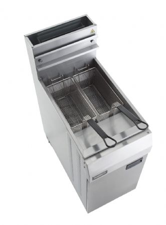 Friteuse professionnelle  gaz 1x21l 400x800x1180