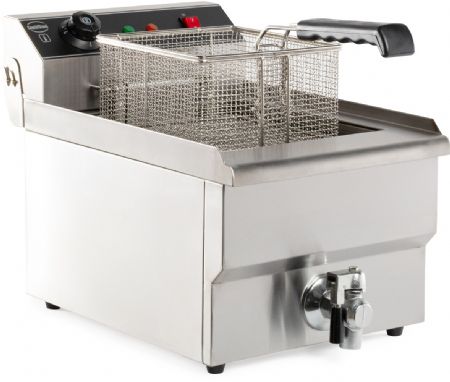 Friteuse professionnelle a poser electrique 1x8 l 310x505x355