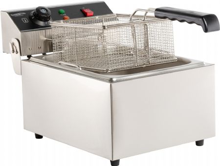 Friteuse professionnelle a poser electrique 1x6 l 290x440x290