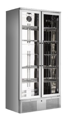 Armoire refrigre professionnelle de bar haute 458 l inox 900x515x1820