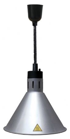 Cs lampe chauffante chefs heat-02 argent h600