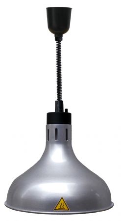 Cs lampe chauffante chefs heat-03 argent h600