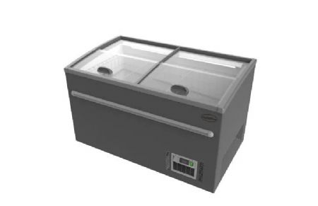 Conglateur bahut vitr 320 Litres gaz R290 - 1450x850x870 mm