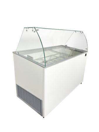 Vitrine  creme glace corsica 6x5 litres 909x644x1229