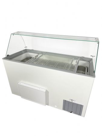 Vitrine  creme glace java 8x5 litres 1184x727x1229