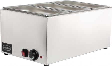 Bain marie professionnel electrique 538x336x243