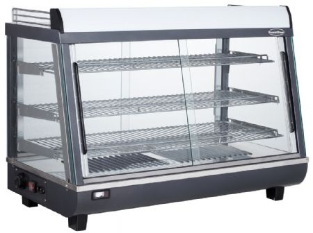 Vitrine chauffante 136l 915x484x662